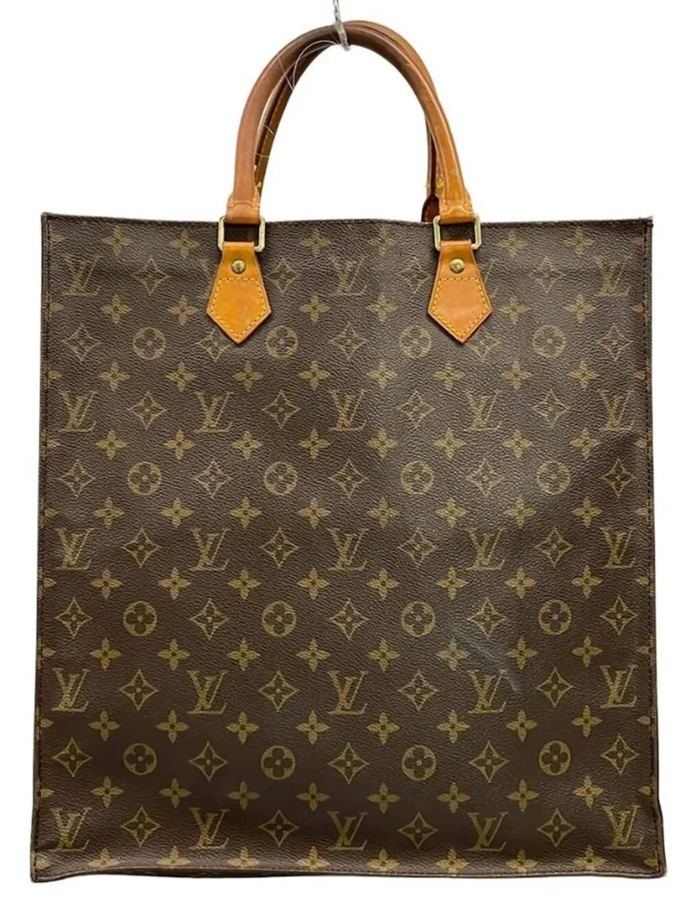 LOUIS VUITTON Sac Plat M51140 (new model) Monogram Unclear Handbag